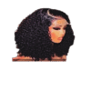 14-Inch Pixie Curl Wig with Lace Frontal – Curly Human Hair