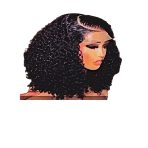 14-Inch Pixie Curl Wig with Lace Frontal – Curly Human Hair