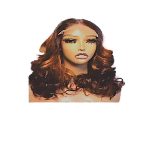 18-Inch Ombre Bounce Curls Lace Wig – Body Wave