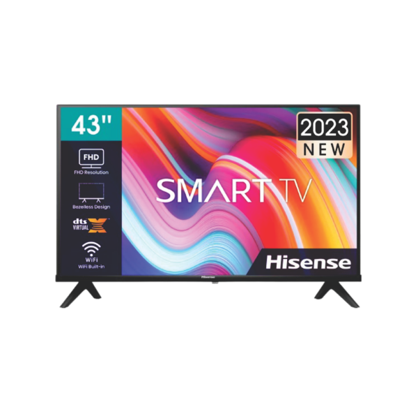 43-A4K-TV-2023 Hisense 43A4K Smart TV 43 inch front display