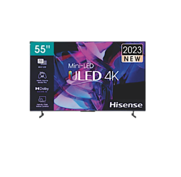 Hisense 55U7K Series 55 Inch Flagship ULED Mini LED 4K Smart TV