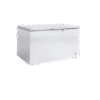 Skyrun BD‑420W Chest Freezer silver body front view