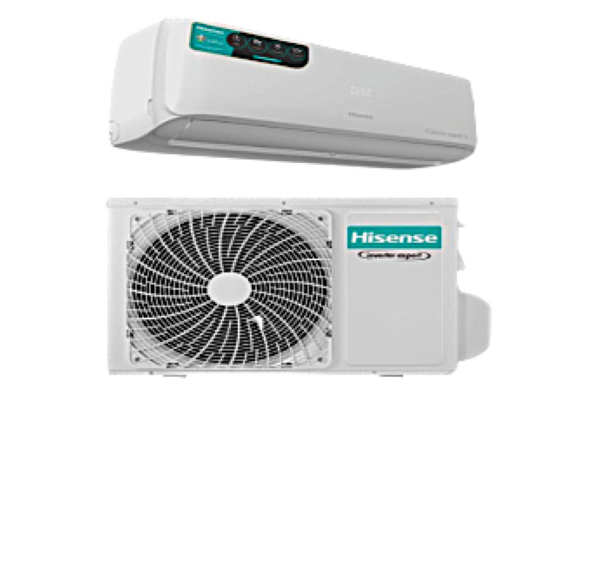 Hisense 1HP Inverter Split Air Conditioner with Copper Coil and Low Voltage Start