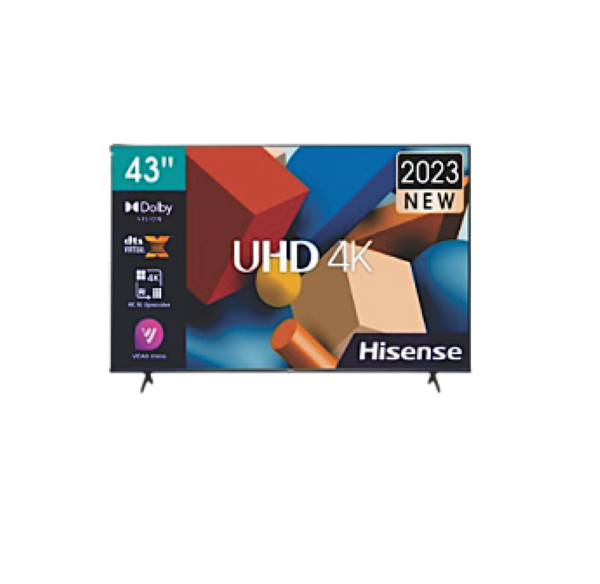 Hisense 43A6K 43 Inch 4K UHD Smart TV with HDR and VIDAA OS