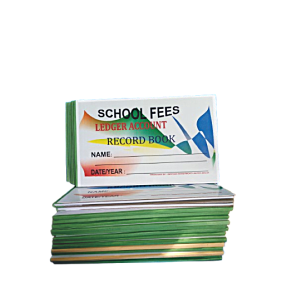 School Fees Ledger Book for Nigerian schools – A4 hardcover payment record