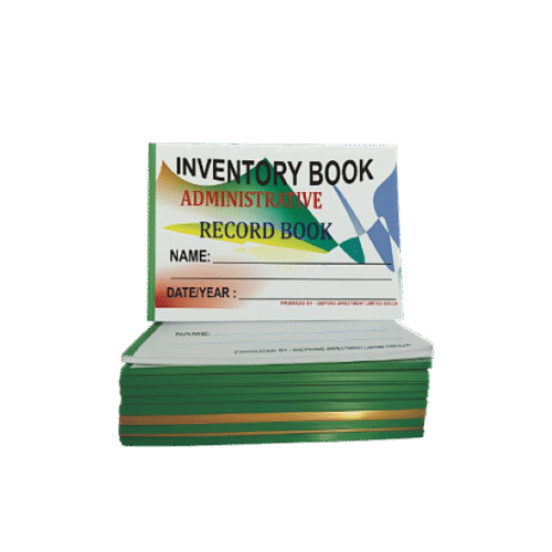 Inventory Record Book for Schools – Item Tracking Register
