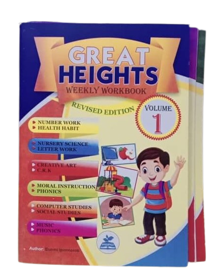 Great Heights Weekly Workbook – (3 in One)