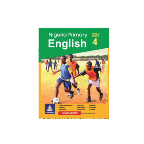 Product cover – Front cover of Nigeria Primary English Book 4 Fourth Edition