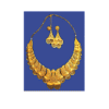 Scallop Layer Jewelry Set Necklace & Earrings, Gold-Tone Scallop Layer Costume Jewelry, GIEPONG Fashion Jewelry