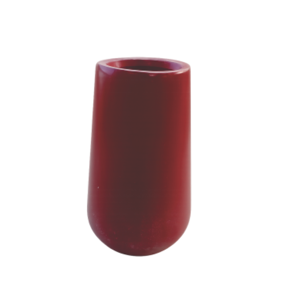 Crimson tapered fibre flower pot 27 inch tall design – Giepong Abuja