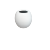 White Glossy Round Fiberglass Planter TBRL 7,11,11(a) White round fibre flower pot 11 inch glossy design – Giepong Abuja