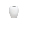 White egg shape fibre pot 16 inch rounded design – Giepong Abuja