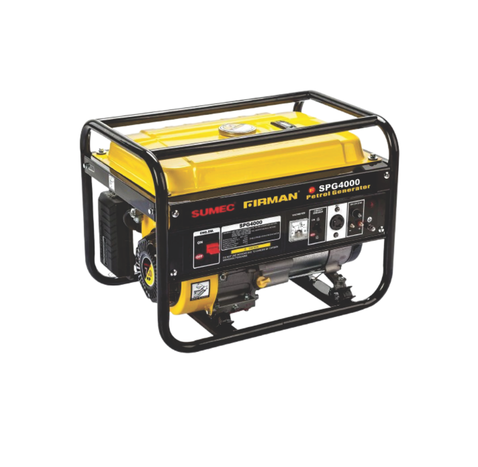Firman SPG4000 Petrol Generator 3.3KVA for home and office backup power in Nigeria