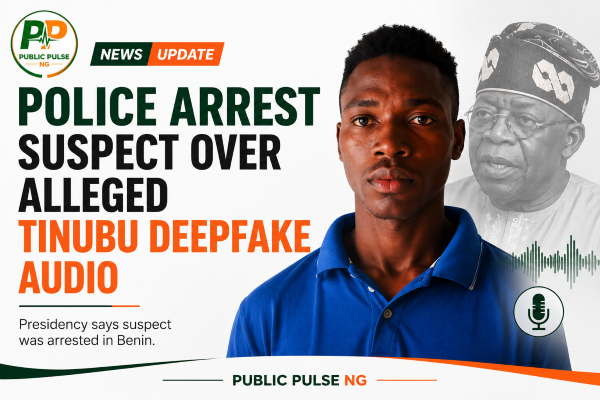 Tinubu deepfake audio suspect arrested in Nigeria
