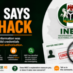 INEC voter information release statement confirming no external hack of the CVR database